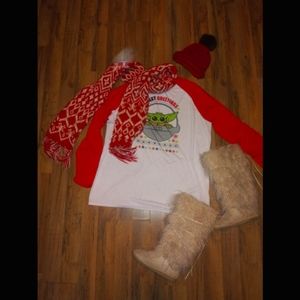 Star Wars Yoda Galaxy Greetings Sleep Shirt